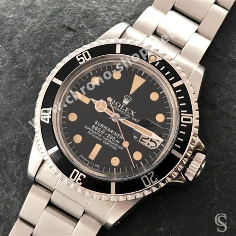 Rolex Submariner Date 1680 Scritta Bianca 